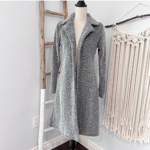 Grey Teddy Bear Coat